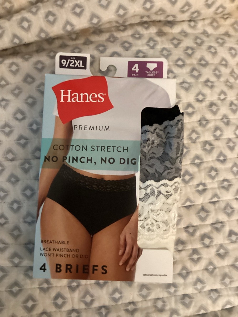 Hanes briefs. Women. New in box. New with tags